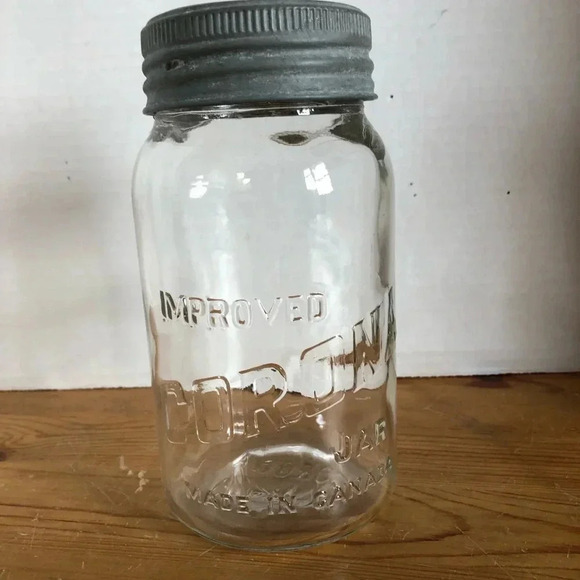 Vtg Corona Canning Jar - Picture 1 of 12